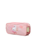 Trousse bella sara dream flowers - 2 compartiments rose