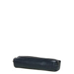Trousse cuir tann's tokyo 19 cm bleu marine