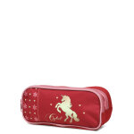 Trousse cybel heart - 2 compartiments rose