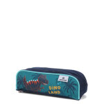Trousse dino land - 2 compartiments vert