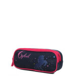 Trousse filles cybel cosmos - 2 compartiments bleu marine