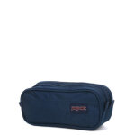 Trousse jansport large - 2 compartiments navy bleu Trousse jansport large - 2 compartiments navy bleu