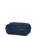 Trousse jansport large - 2 compartiments navy bleu