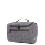 Trousse kinston atlantic 25 cm - avec crochet gris chiné Trousse kinston atlantic 25 cm - avec crochet gris chiné