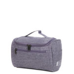 Trousse kinston atlantic 25 cm - avec crochet violet chiné Trousse kinston atlantic 25 cm - avec crochet violet chiné