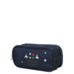 Trousse kip press start - 2 compartiments bleu Trousse kip press start - 2 compartiments bleu