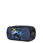 Trousse kip school time - 2 compartiments bleu