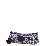 Trousse kipling freedom palm fiesta print bleu