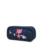Trousse lili lou holo bleu marine
