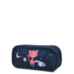 Trousse lili lou holo bleu marine