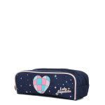 Trousse lola espeleta disco - 2 compartiments marine bleu