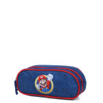 Trousse super mario victoire - 2 compartiments bleu marine