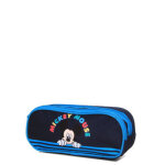 Trousse mickey stripes - 2 compartiments bleu