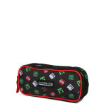 Trousse minecraft blocs - 2 compartiments noir