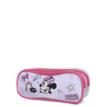 Trousse minnie awesome - 2 compartiments violet
