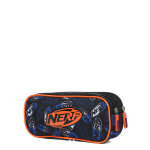 Trousse nerf off screen - 2 compartiments bleu