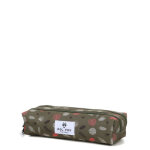 Trousse pol fox dino ride - 2 compartiments kaki vert