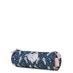 Trousse ronde bella sara love and stars bleu