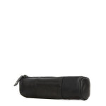 Trousse ronde en cuir the chesterfield brand mossley lea noir