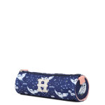Trousse ronde harry potter hedwige bleu