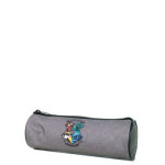 Trousse ronde harry potter houses of hogwarts gris