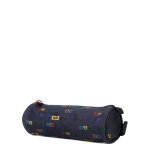 Trousse ronde kip school time bleu