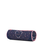Trousse ronde lola espeleta love bleu