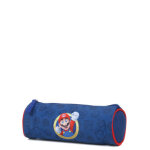 Trousse ronde super mario victoire bleu marine