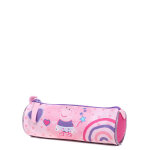 Trousse ronde peppa pig magic fuchsia rose