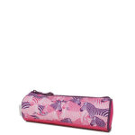 Trousse ronde phil�as wild zebre rose