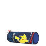 Trousse ronde pokmon team pikachu bleu marine