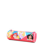 Trousse ronde princesses rose