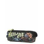 Trousse ronde rip curl raw energy - 2 compartiments multico noir