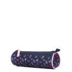 Trousse ronde stalla bianca cow girl bleu