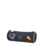 Trousse ronde tann's elliott bleu marine solde