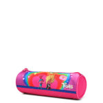 Trousse ronde les trolls 3 rose