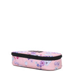 Trousse scolaire eastpak oval single floral bloom pink rose