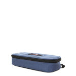 Trousse scolaire eastpak oval single powder pilot bleu
