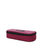 Trousse scolaire eastpak oval single wine burgundy rouge solde