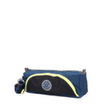 Trousse scolaire kipling cute fantasy blue block bleu