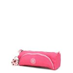 Trousse scolaire kipling cute happy pink c rose