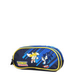 Trousse sonic & tails - 2 compartiments bleu