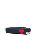 Trousse tann's emilie - 2 compartiments marine bleu