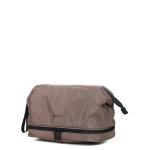 Trousse de toilette airtex week - end taupe marron