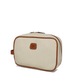 Trousse de toilette bric's firenze cr�me blanc