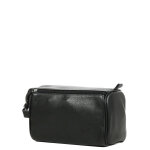 Trousse de toilette en cuir g�rard h�non golf 2 zip noir