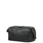 Trousse de toilette en cuir g�rard h�non golf noir