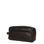 Trousse de toilette en cuir gérard hénon manhattan choco marron Trousse de toilette en cuir gérard hénon manhattan choco marron