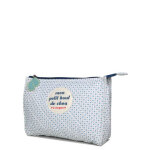 Trousse de toilette dlp celia mon petit bout de chou garçons bleu Trousse de toilette dlp celia mon petit bout de chou garçons bleu