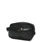 Trousse de toilette fred perry nylon wash bag black / gold noir
